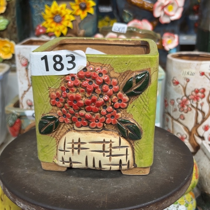 紫砂花盆粗陶材质多肉花盆