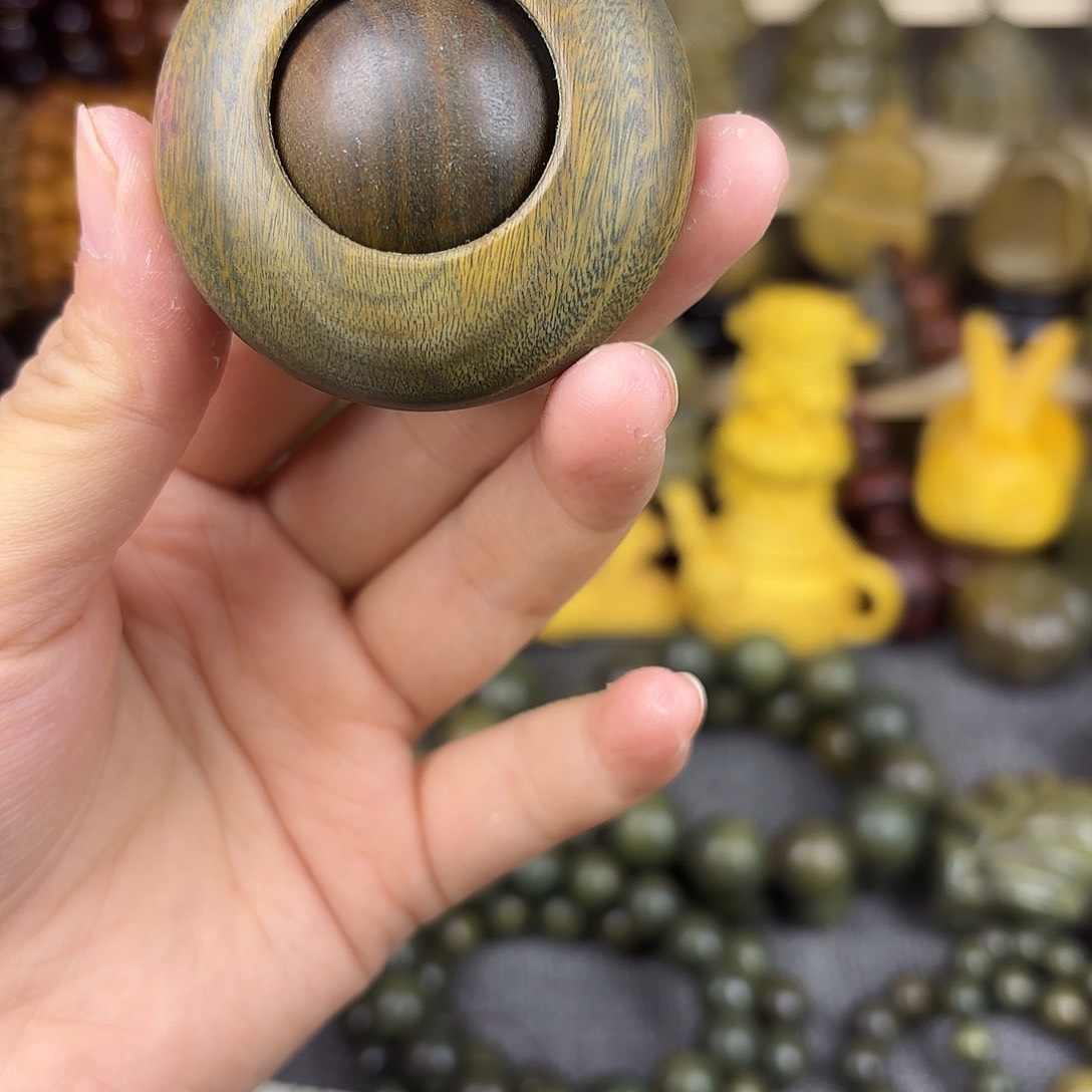 绿檀木时来运转5公分