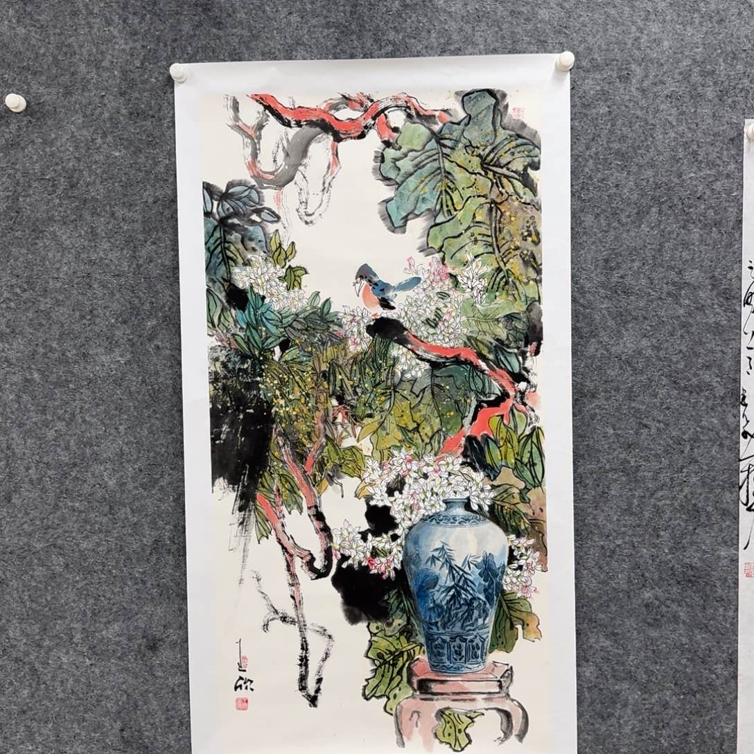 书法国画作品WX老师