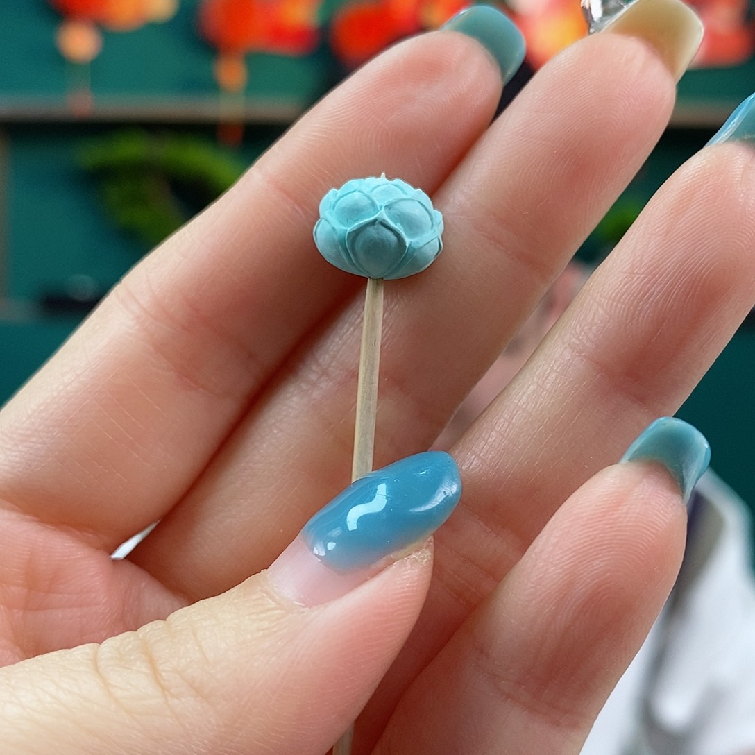 绿松石珠宝奇石未镶嵌