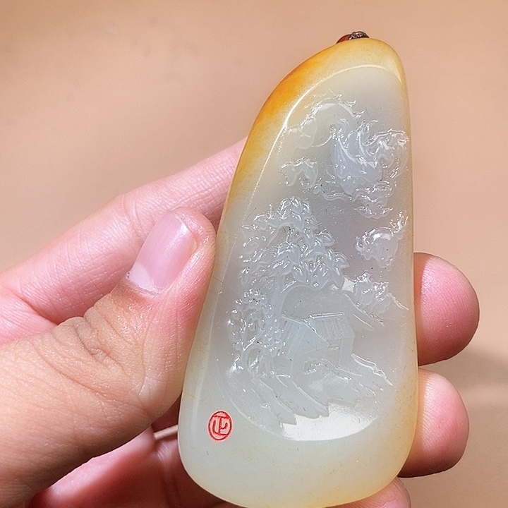 和田玉颈饰未镶嵌HX