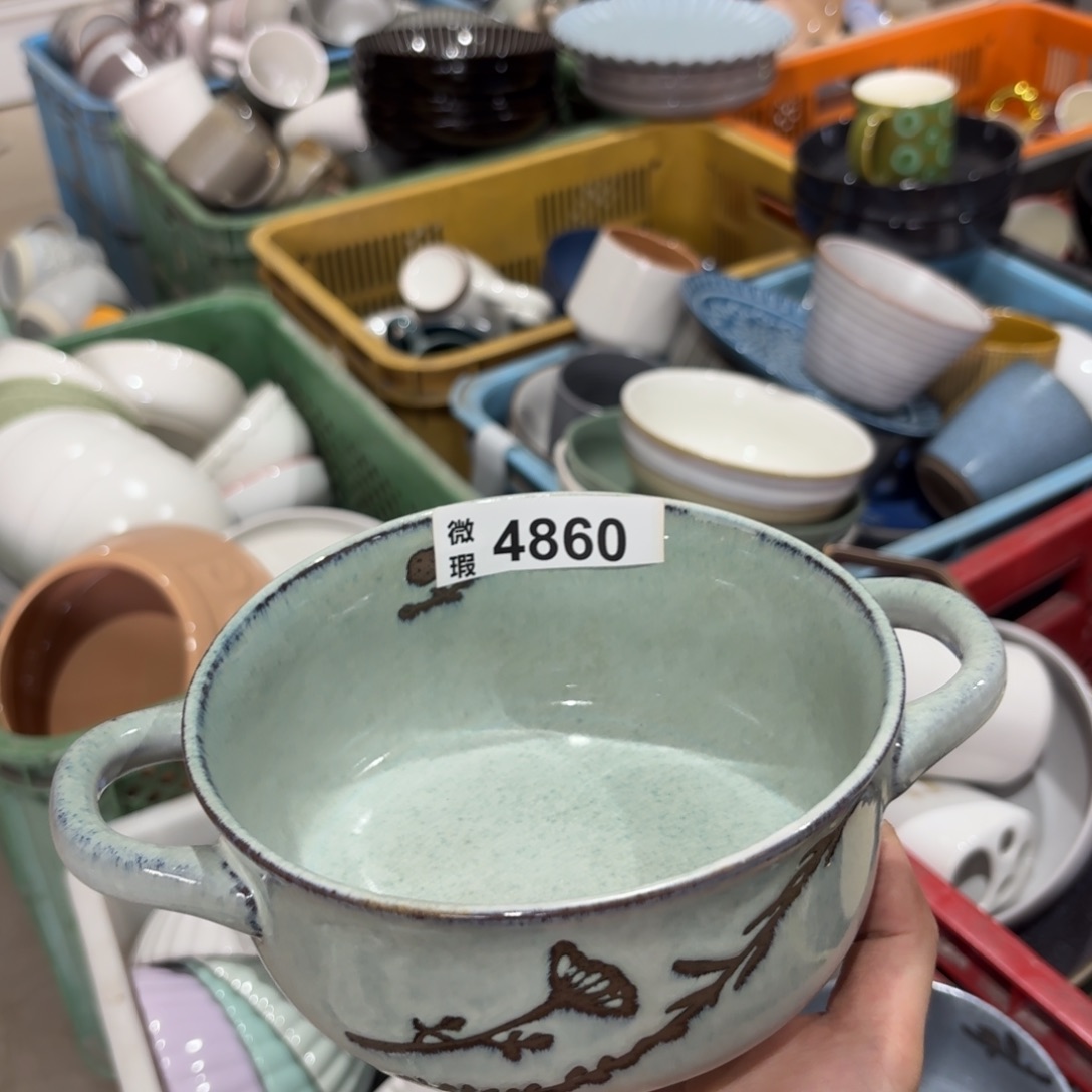陶瓷4860 微瑕陶瓷餐具1个
