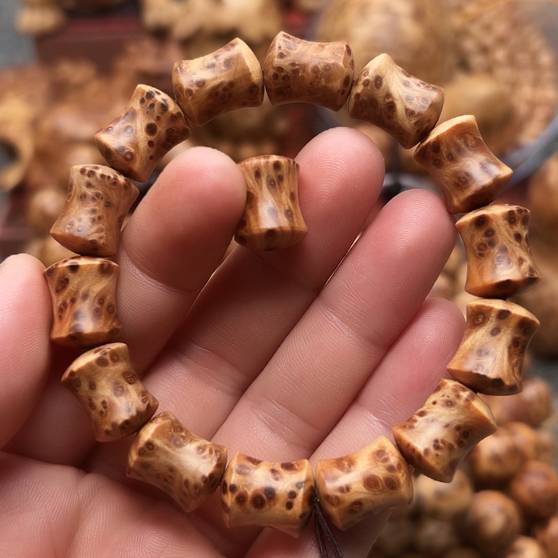 柏木（崖柏）手串/手链快**行太行崖柏竹节珠