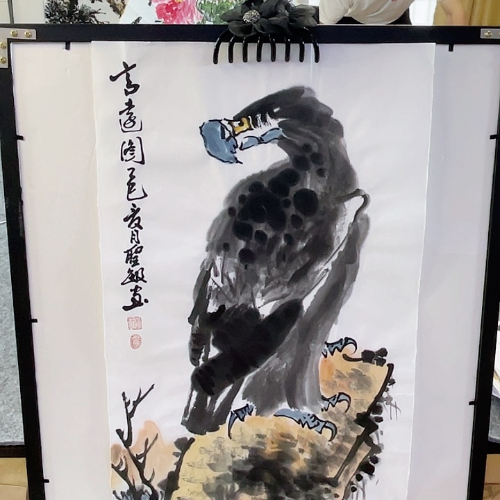 国画张圣敏先生纯手绘作品