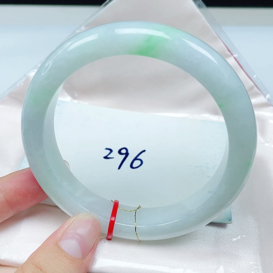 翡翠未镶嵌手镯正圈59.3