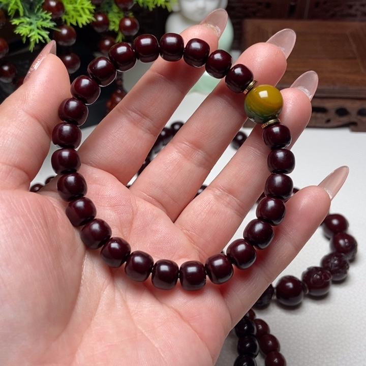 核桃手串/手链@*猴头玉华串
