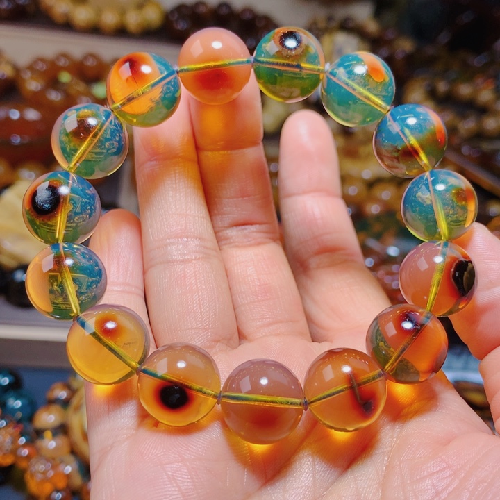 未镶嵌琥珀手链琥珀