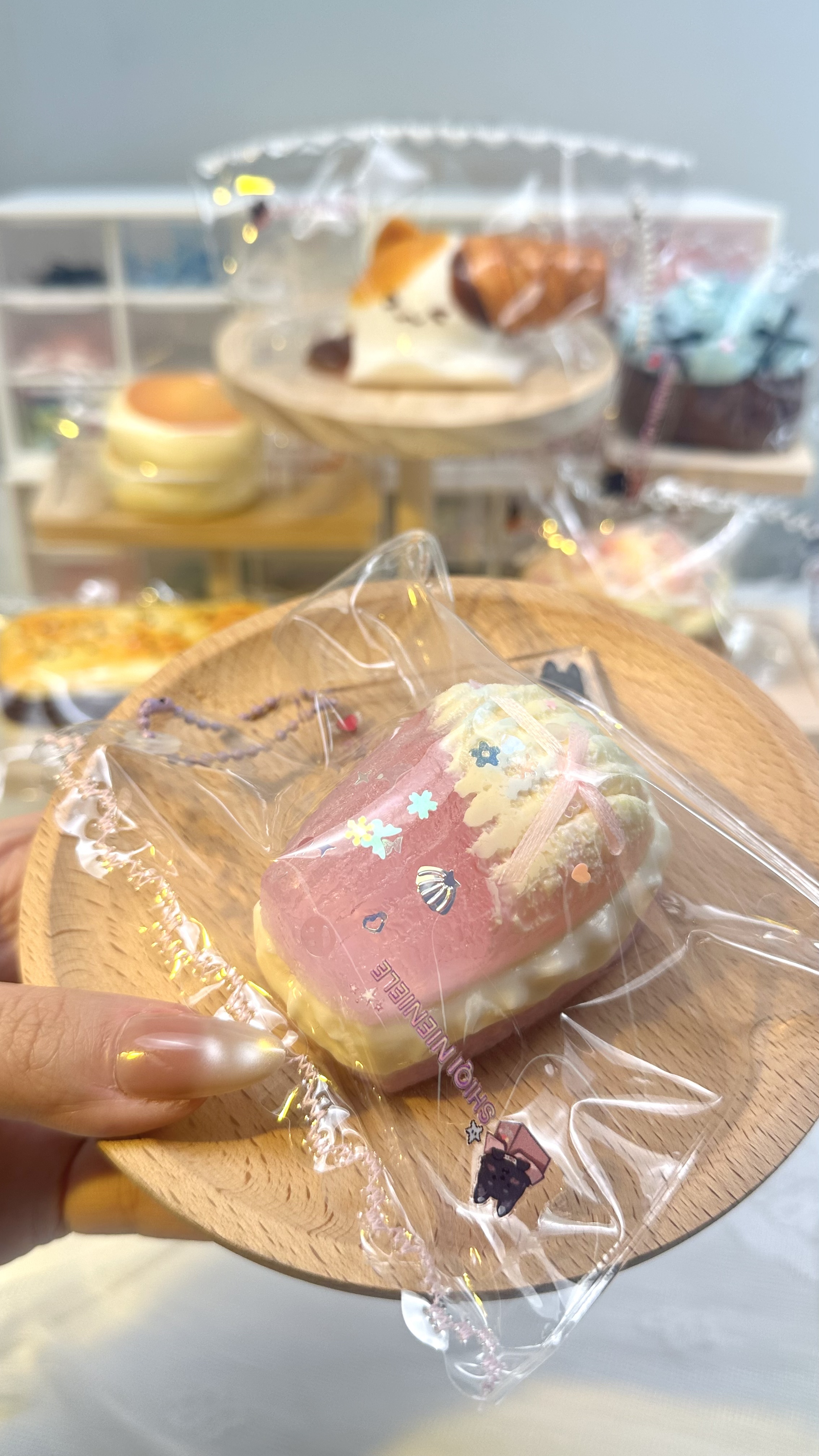 【稀奶油】玛德琳（纯手工必有微瑕）食品级硅胶解压玩具