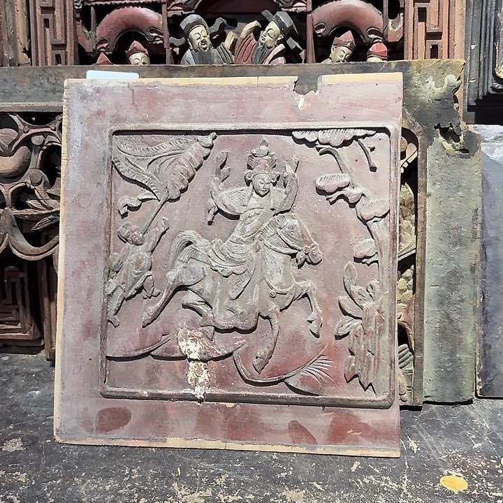 木雕木雕茶道具摆件