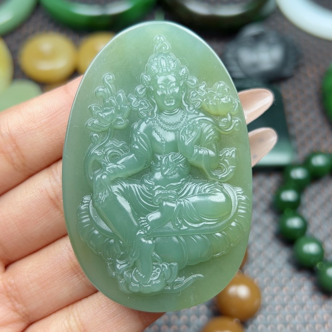 和田玉吊坠未镶嵌