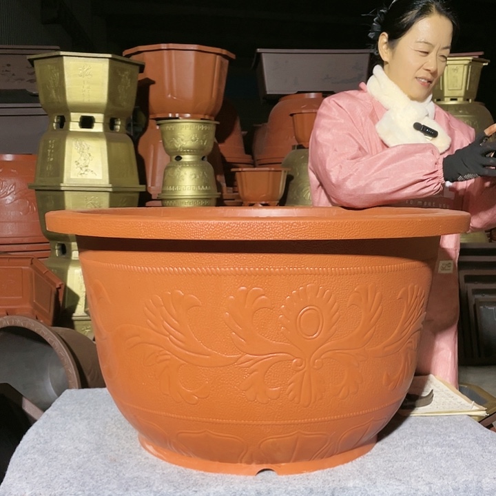 圆盆红色八零三个