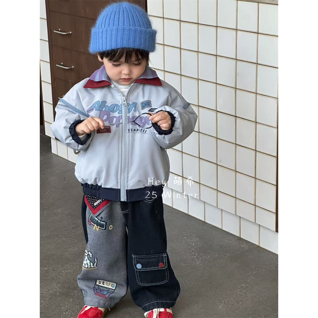 萌希·25冬~韩版牛仔裤K5600（童装汉服）