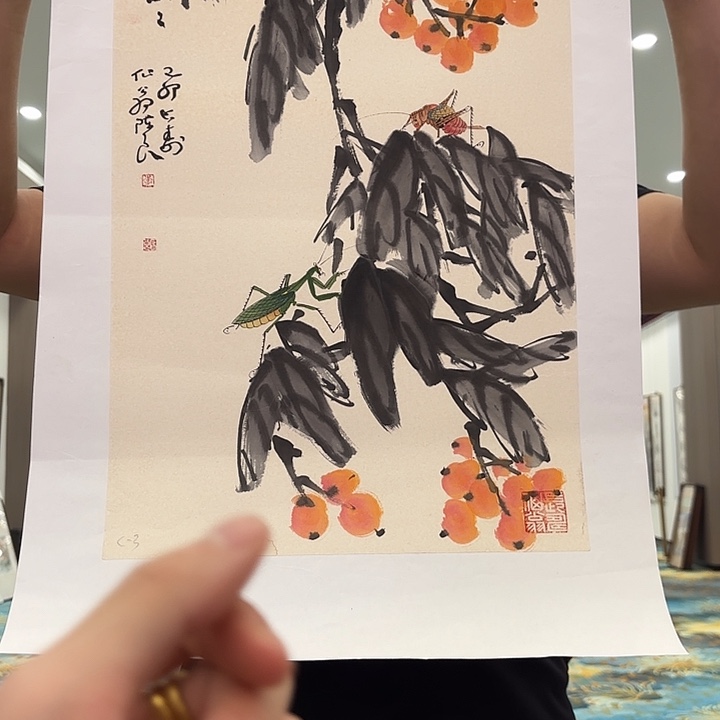 国画李陈良老先生原作