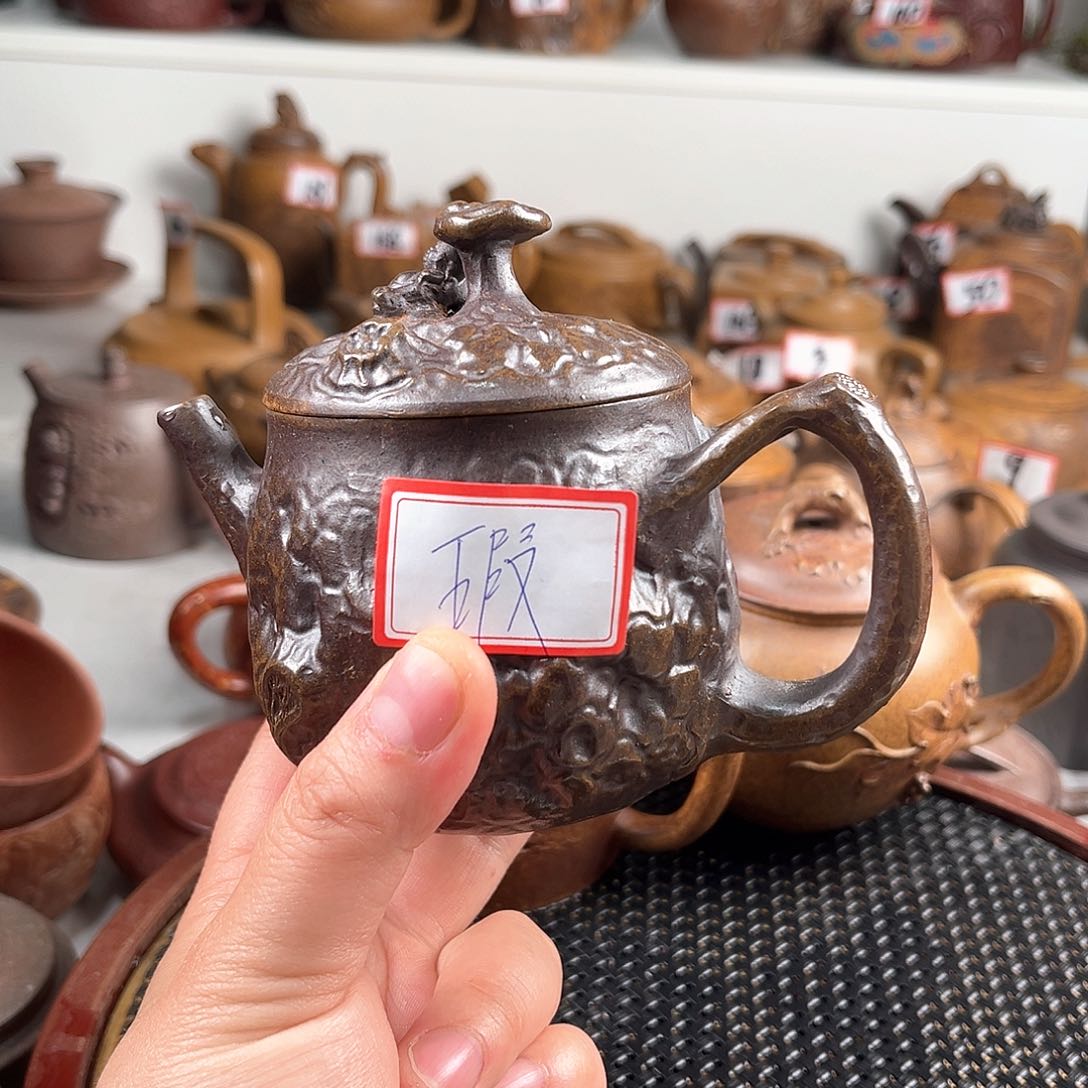 紫泥茶壶宜兴紫砂