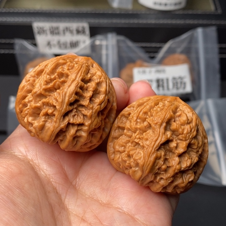 文玩核桃把件42粗筋
