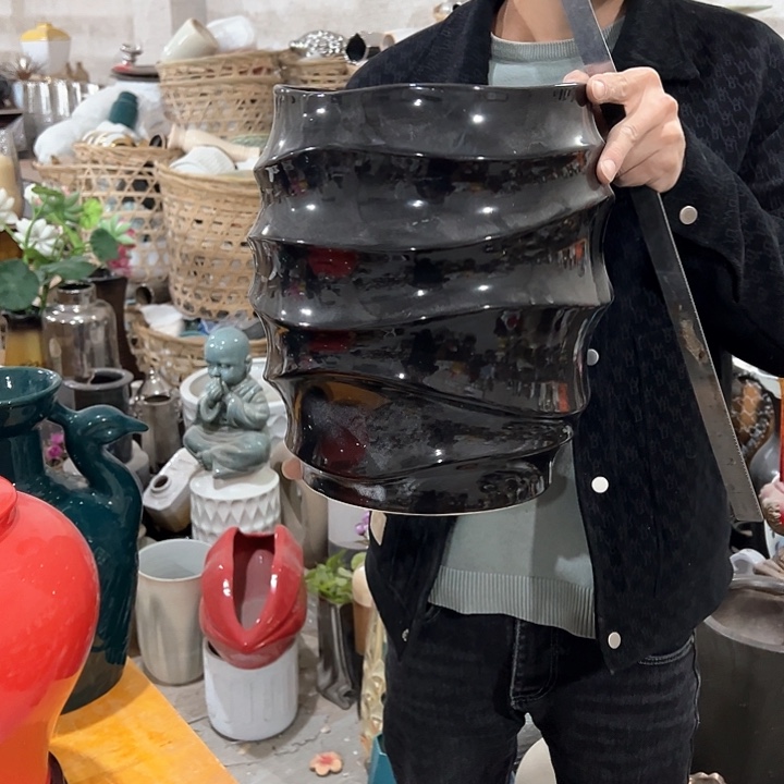 瓶高度30厘米口径23厘米微瑕捡漏