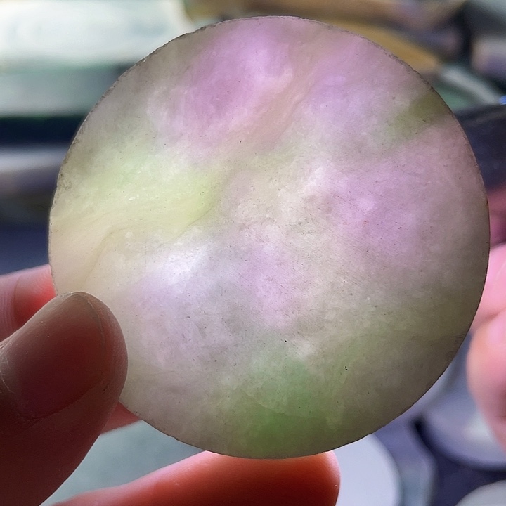 翡翠颈饰未镶嵌毛料76