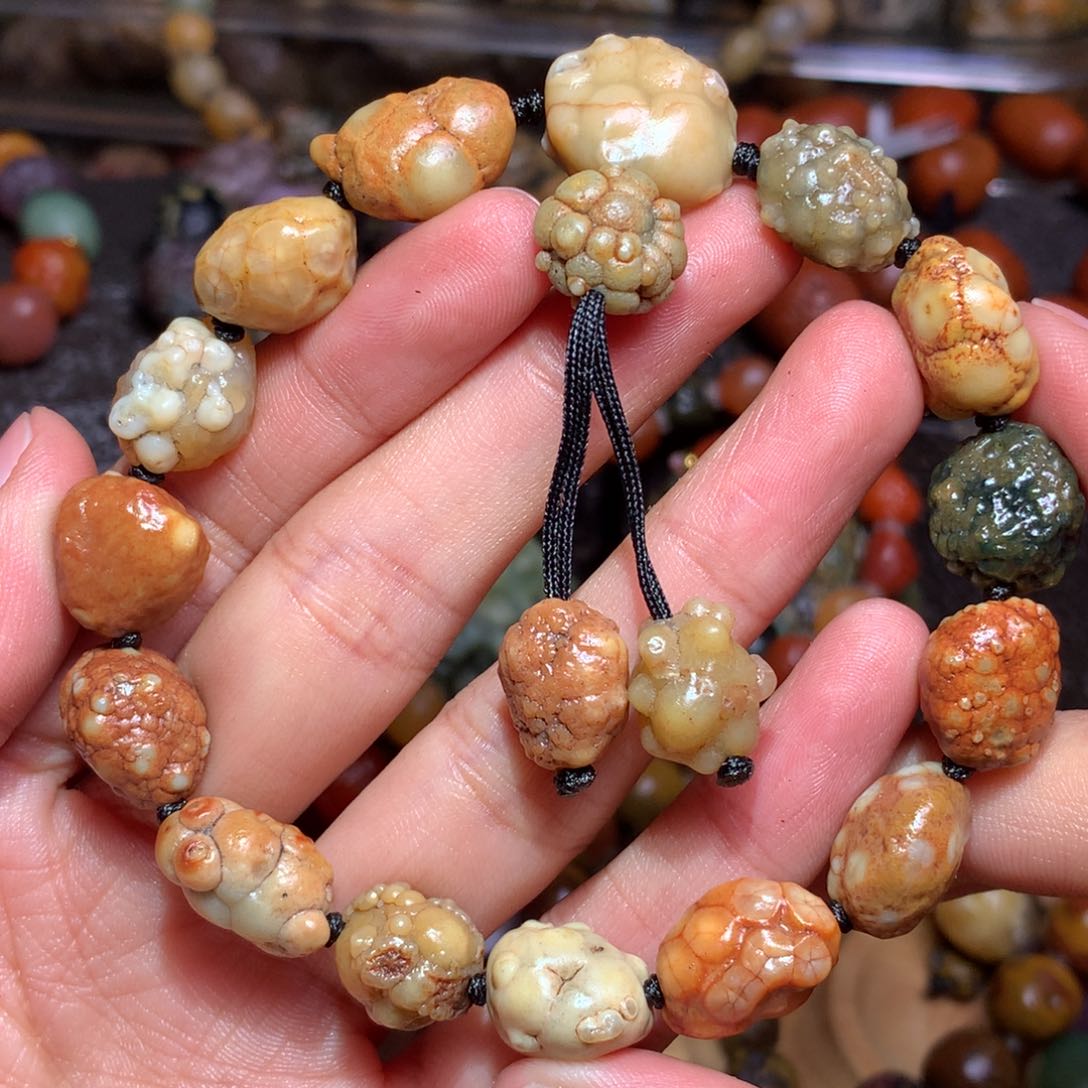 未镶嵌玛瑙/玉髓珠宝半成品