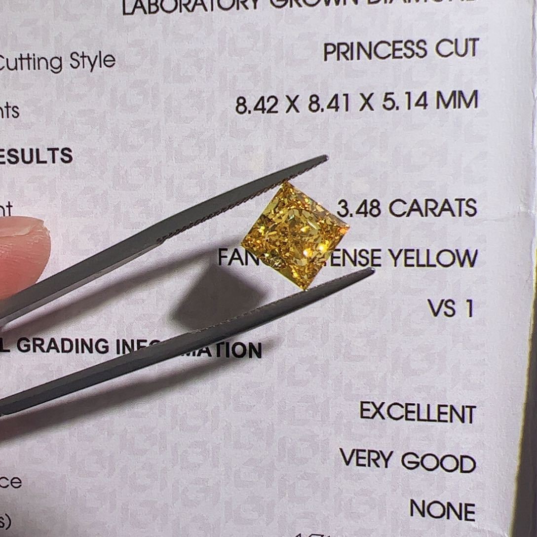 合成钻石裸石未镶嵌