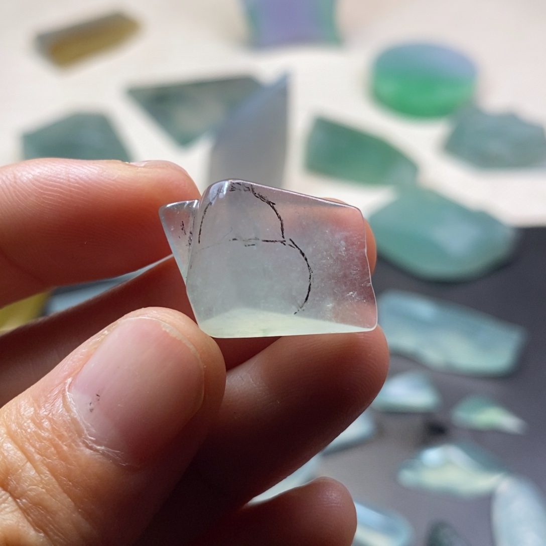 定制翡翠未镶嵌天然缅甸翡翠A货