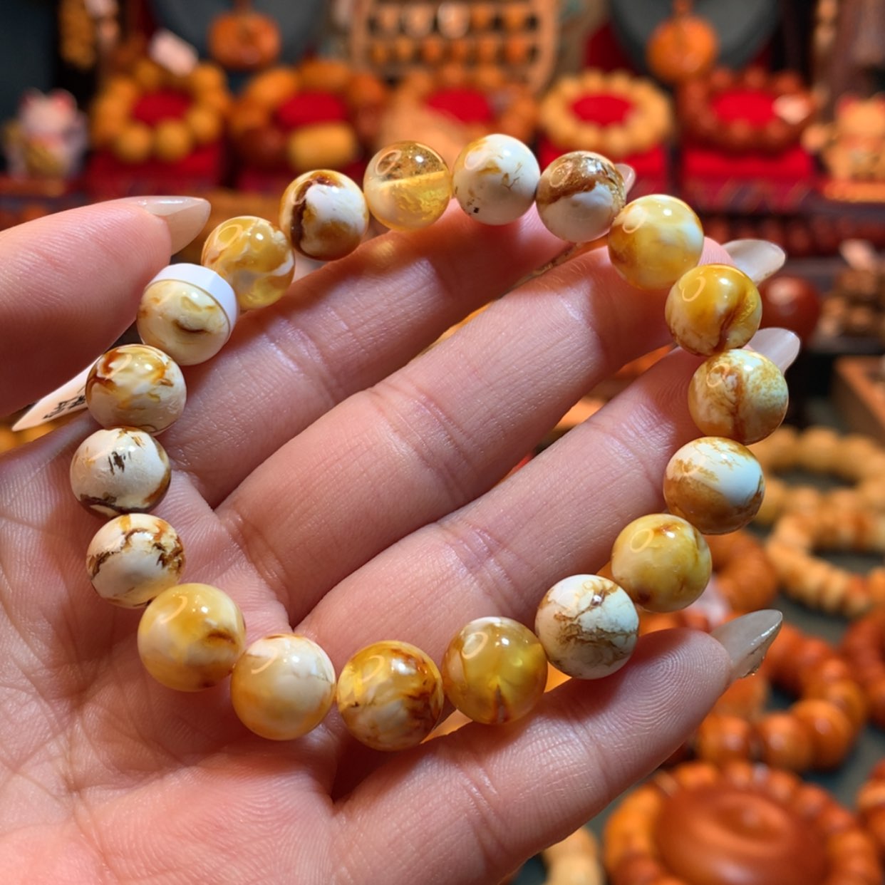 【闪购商品】蜜蜡手串未镶嵌蜜蜡手串