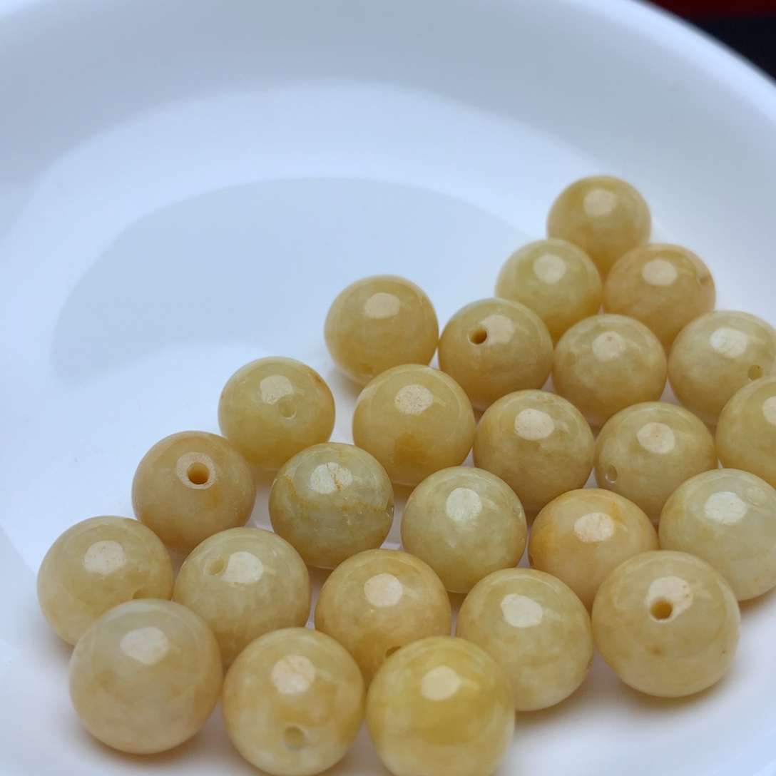 【闪购商品】翡翠手链未镶嵌卡10冰黄20个