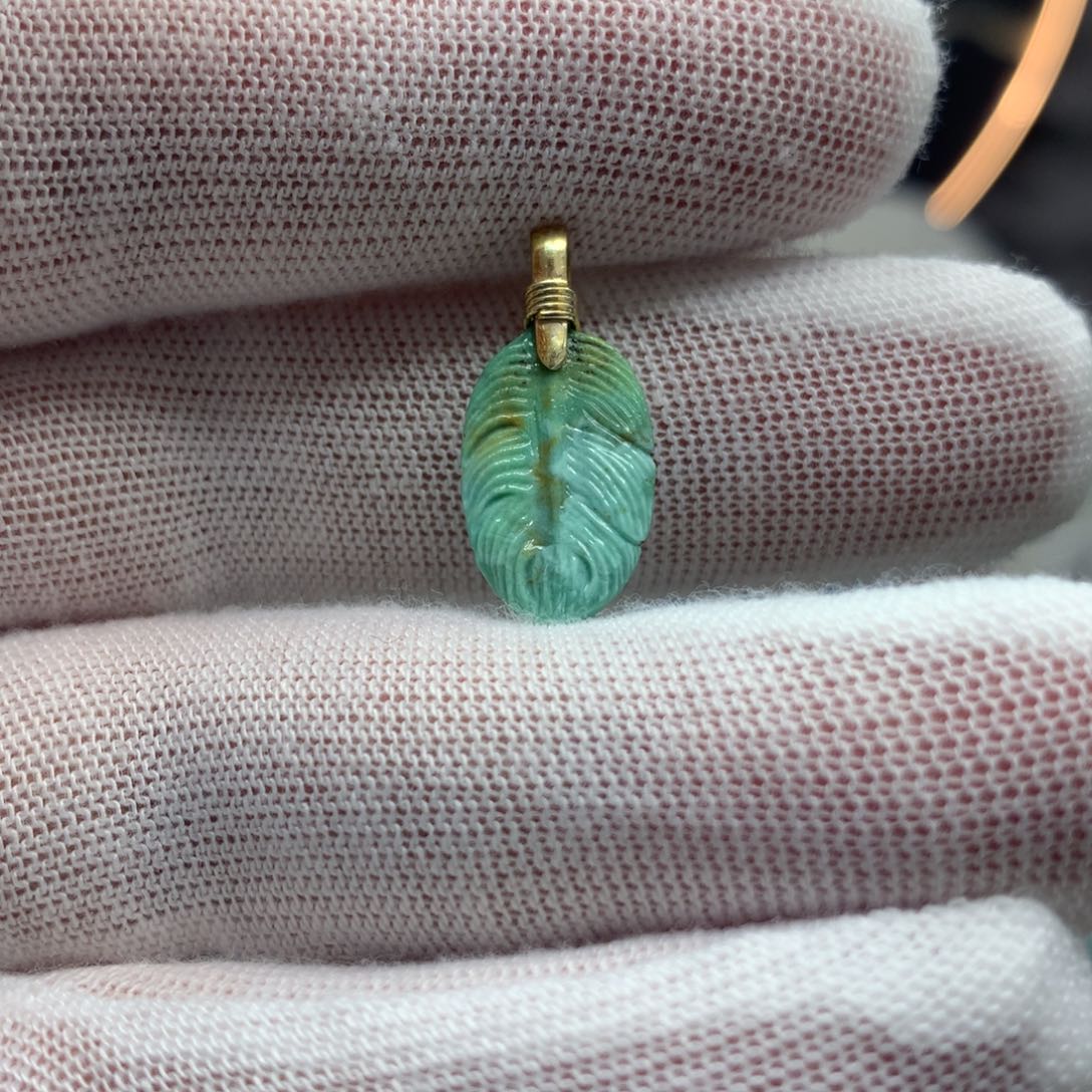 绿松石挂件未镶嵌