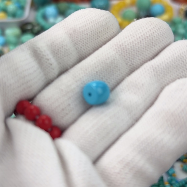 木***@南红玛瑙未镶嵌手链绿松石