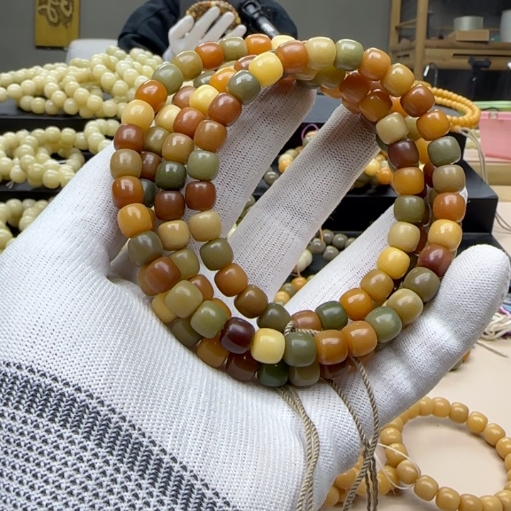 菩提根/象牙果手串8.9 5年 精工