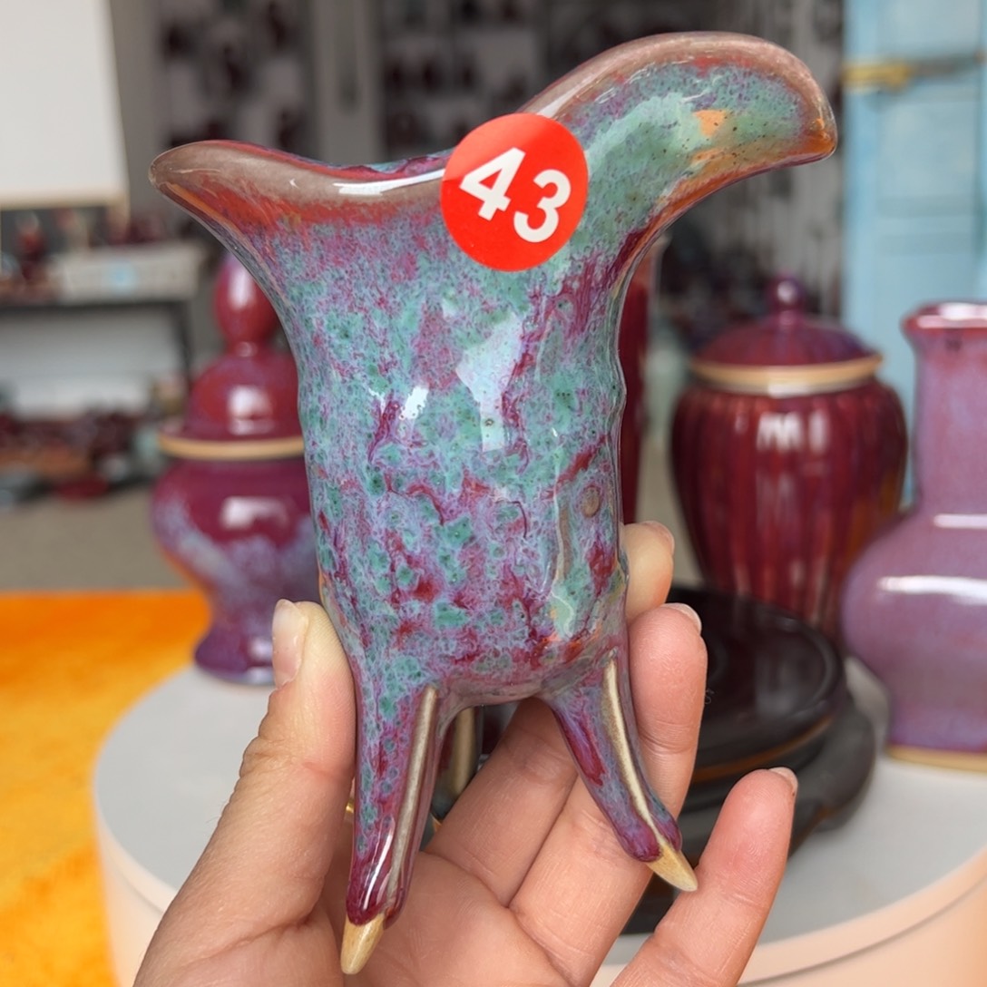 摆件郑家钧窑摆件