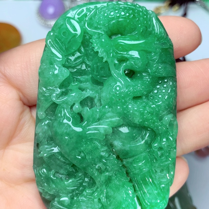 翡翠吊坠(不含链)未镶嵌