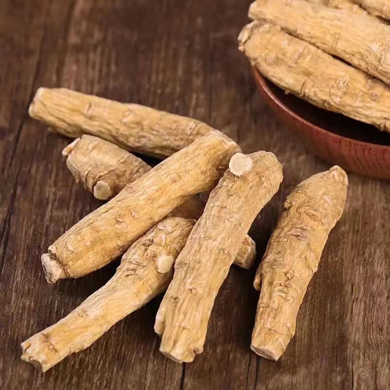 西洋参整根可煲汤泡水搭配枸杞黄芪