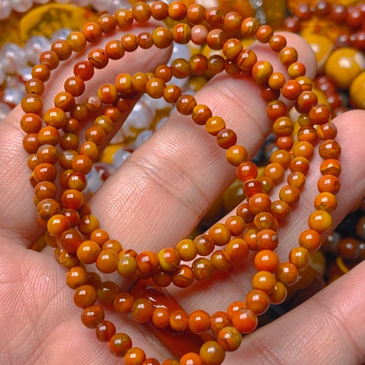 未镶嵌手串玛瑙/玉髓