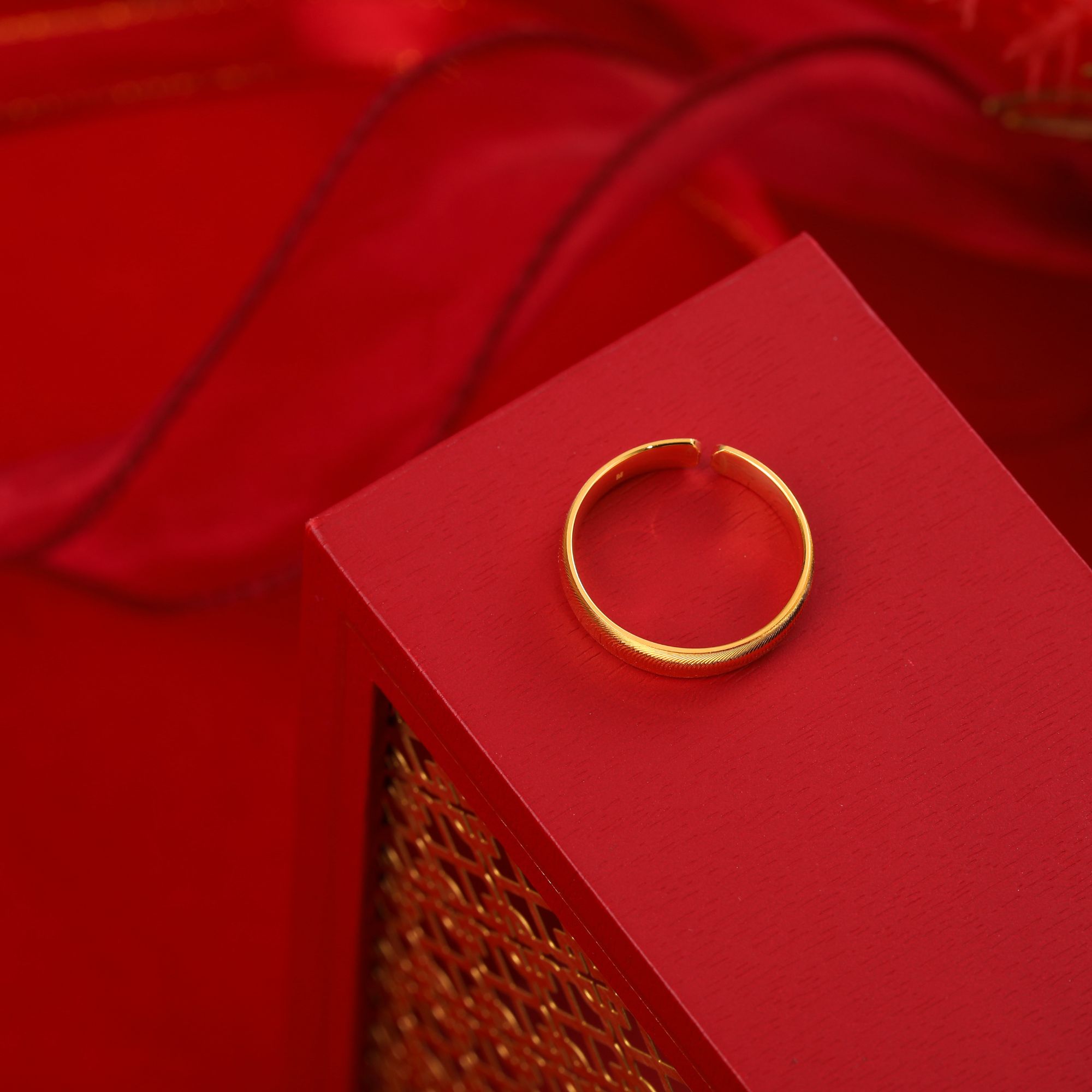 足银戒指 【水贝优选】-猫眼戒指 时尚百搭 经典简约 