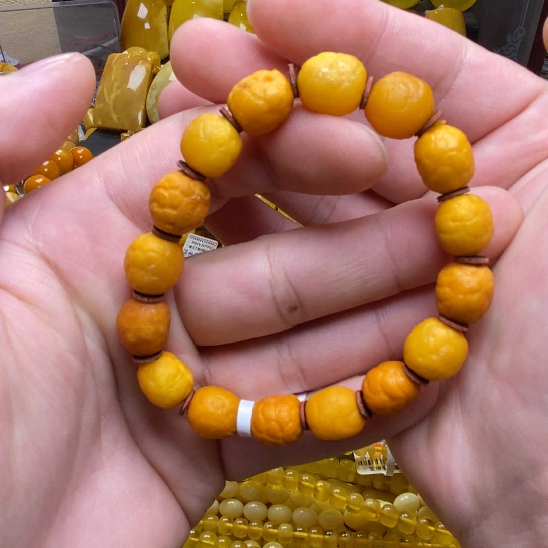 琥珀未镶嵌裸石蜜蜡