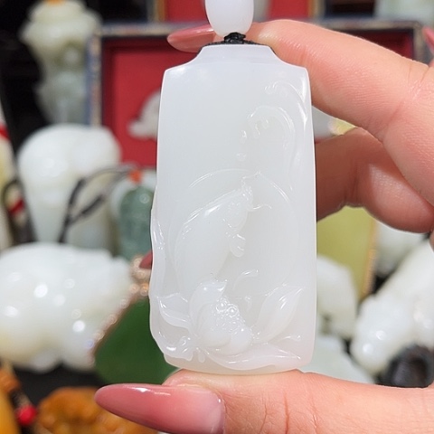 和田玉挂件未镶嵌