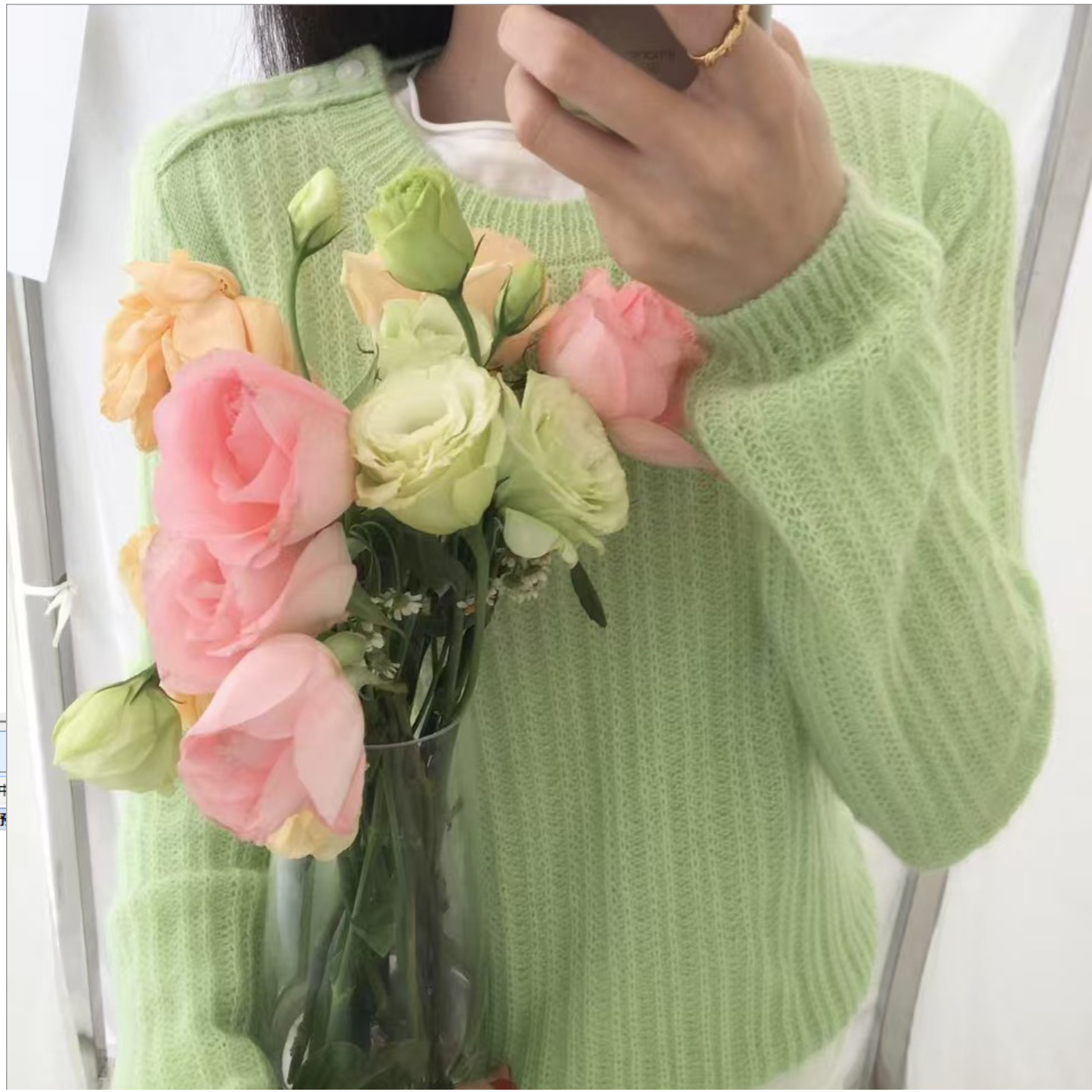 韩代. 青苹果毛衣DP25022740