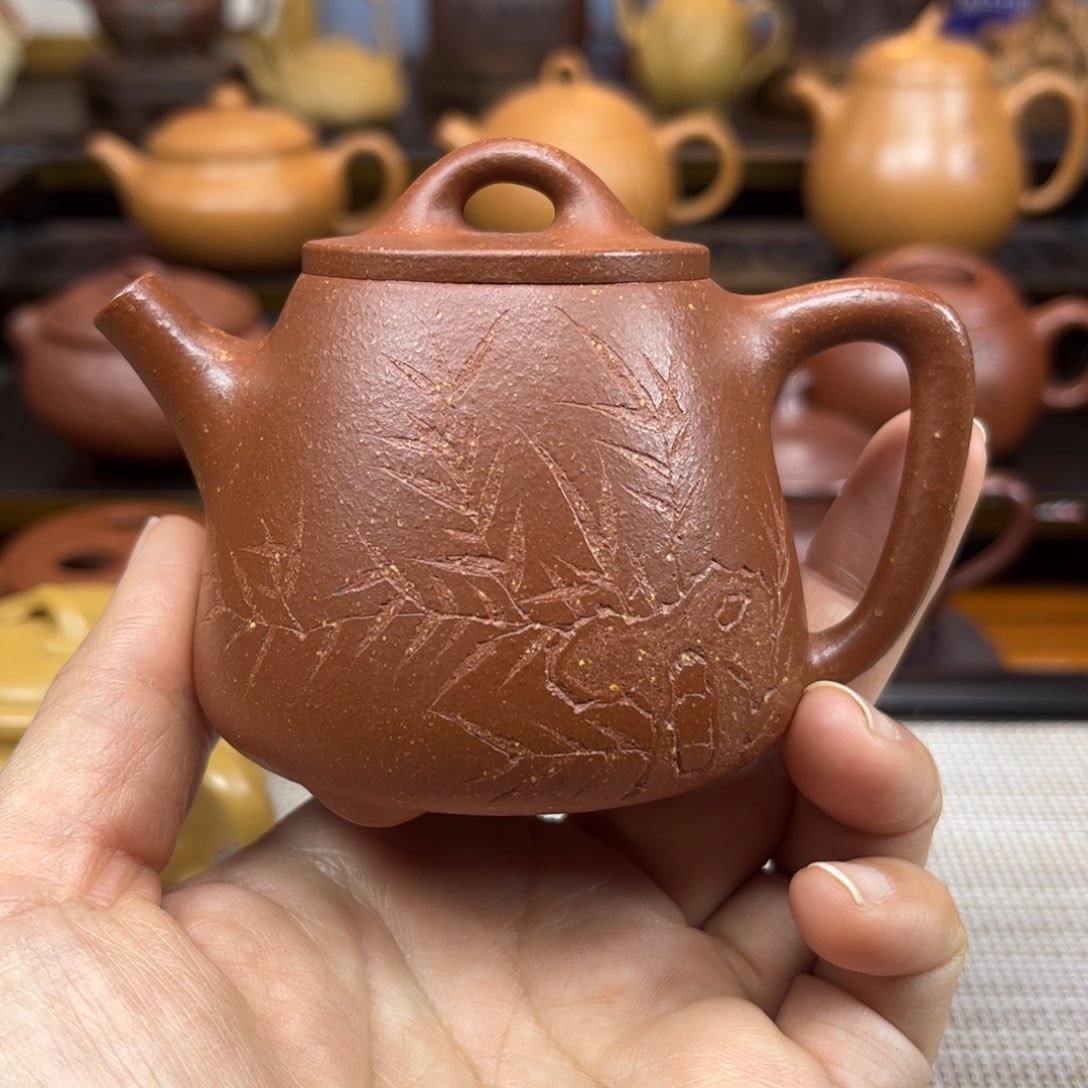 紫砂茶壶紫砂茶具半手工制作