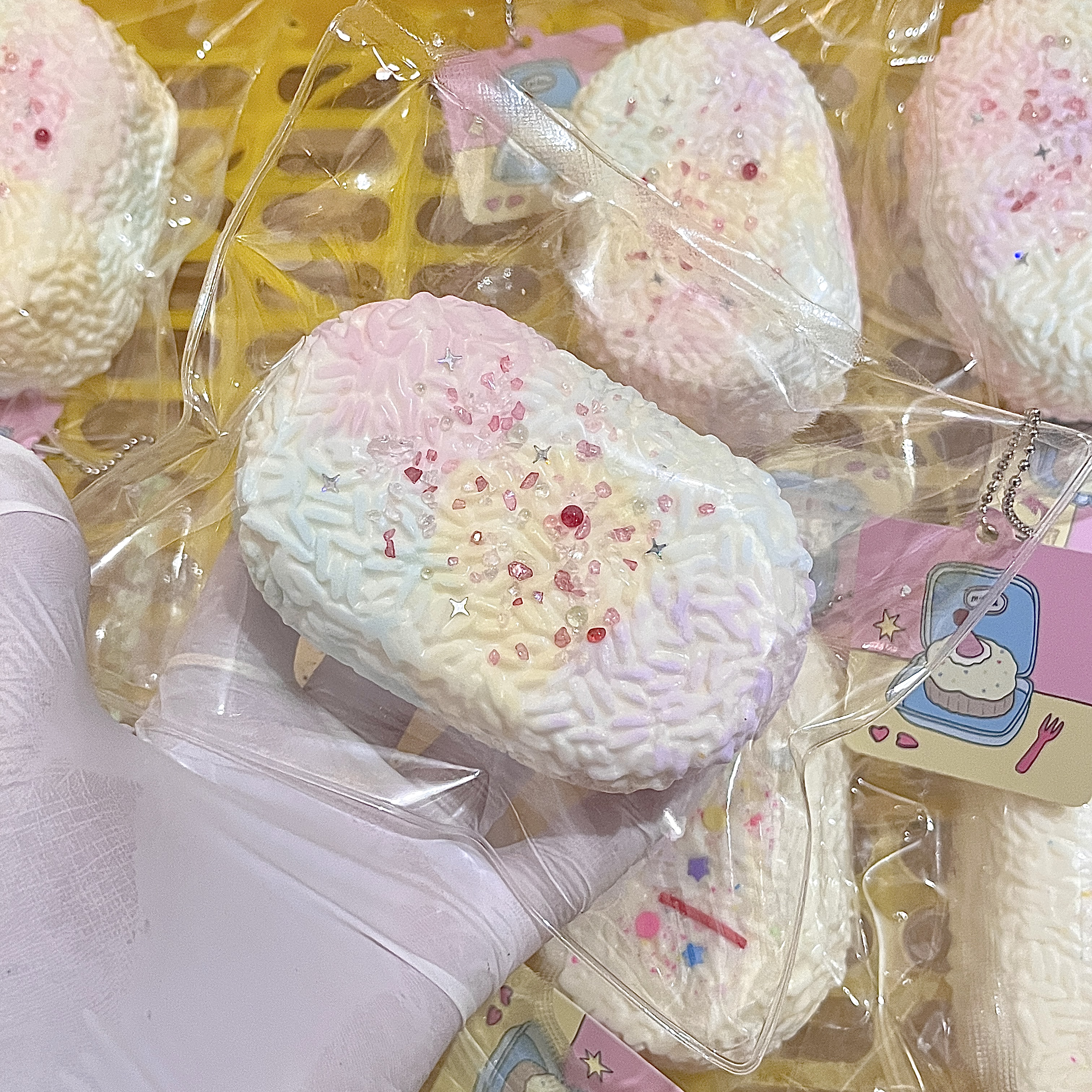 米嘟食品级硅胶捏捏/晕染长饭团+晕染仙贝/组合4