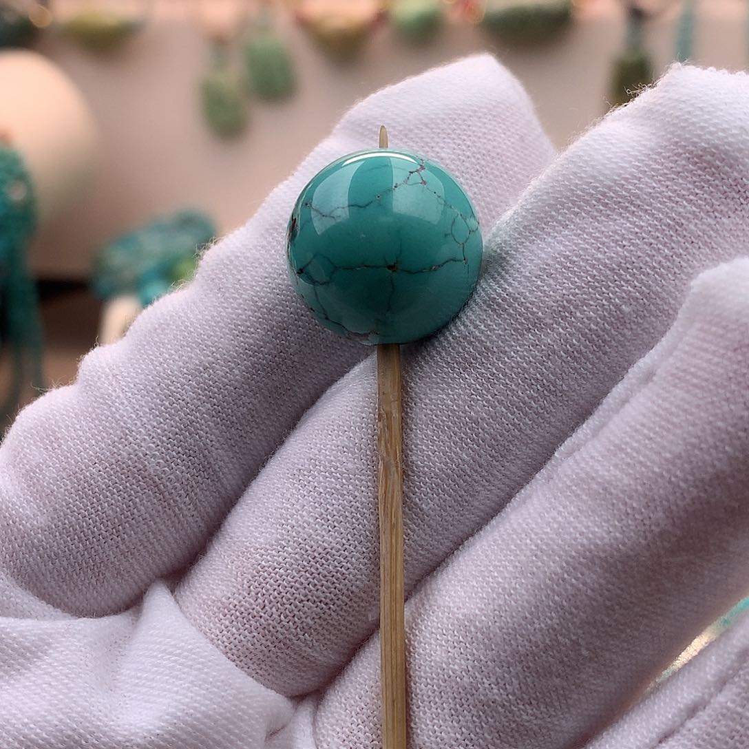 绿松石未镶嵌配饰