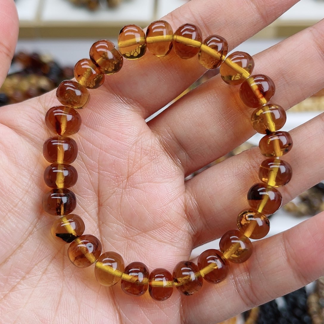 未镶嵌琥珀手链琥珀8
