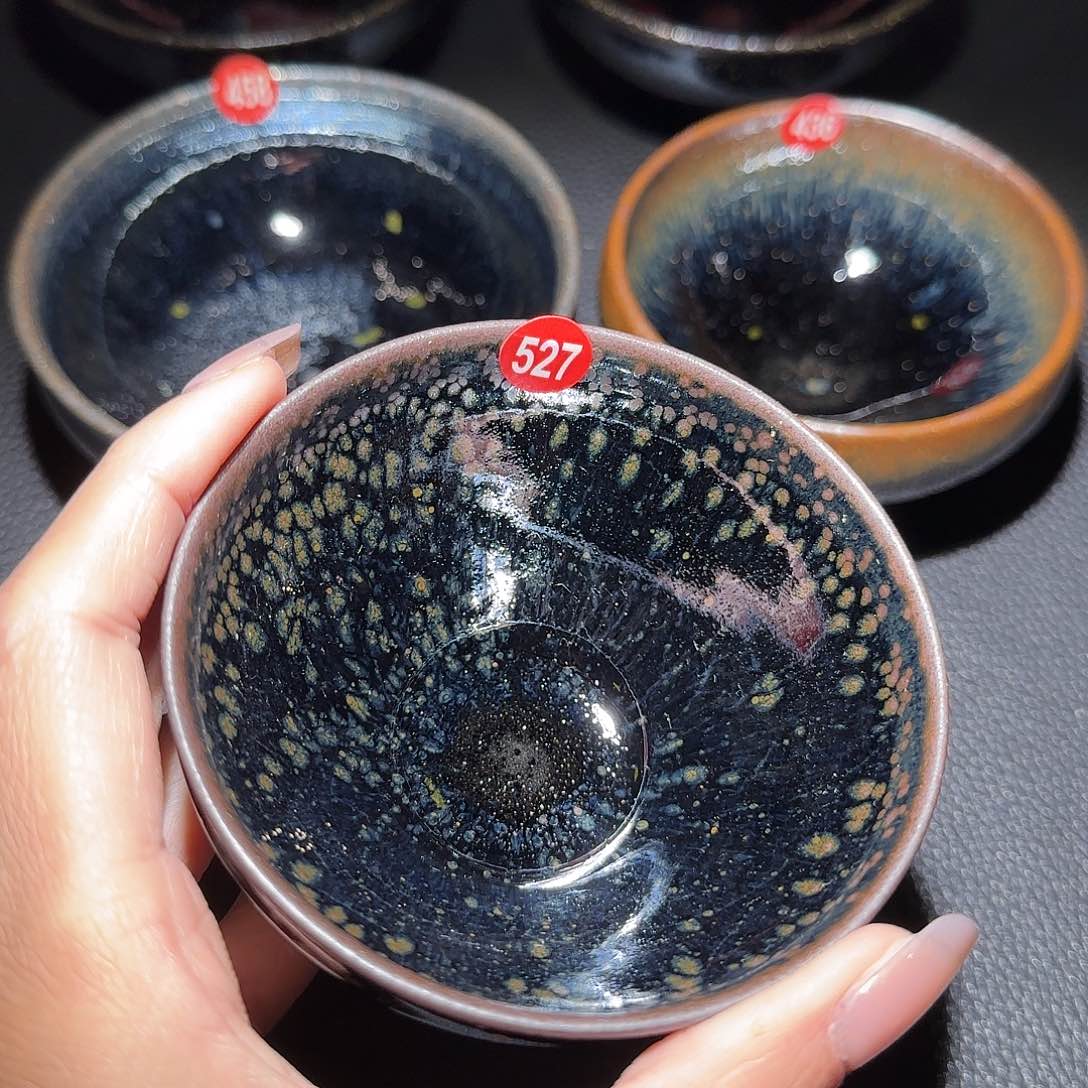 茶盏喜****道龙窑柴烧建盏 35