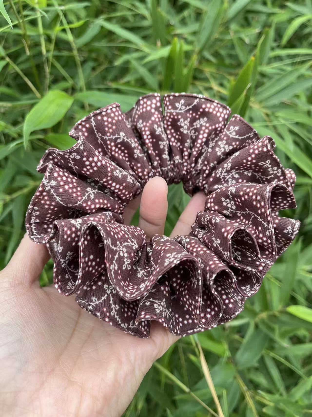 韩系复古发圈时尚