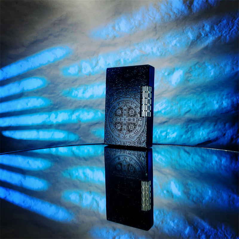 黑色朗声充气打火机康斯坦丁  A