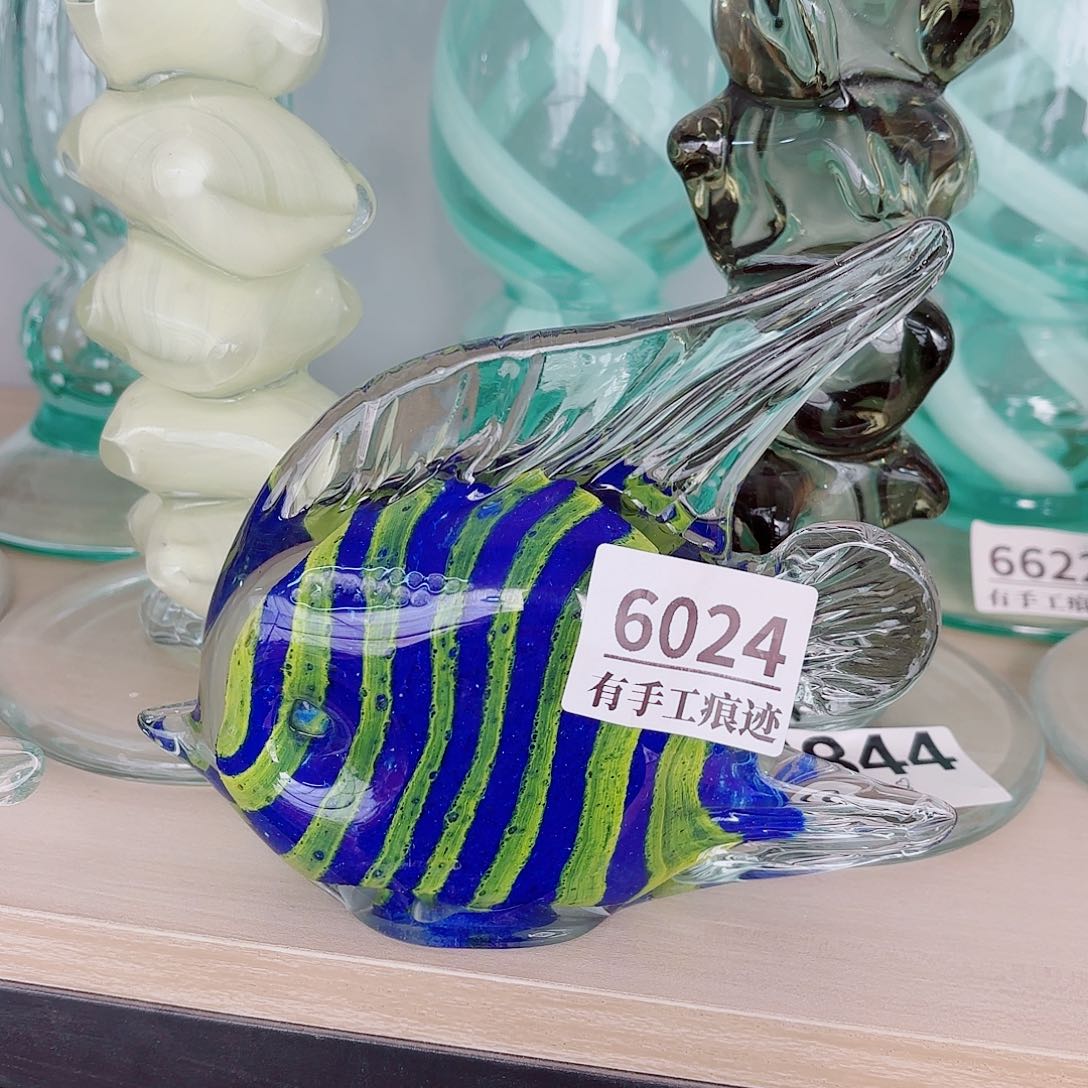 琉璃6024微瑕 家悦美居摆件和花瓶