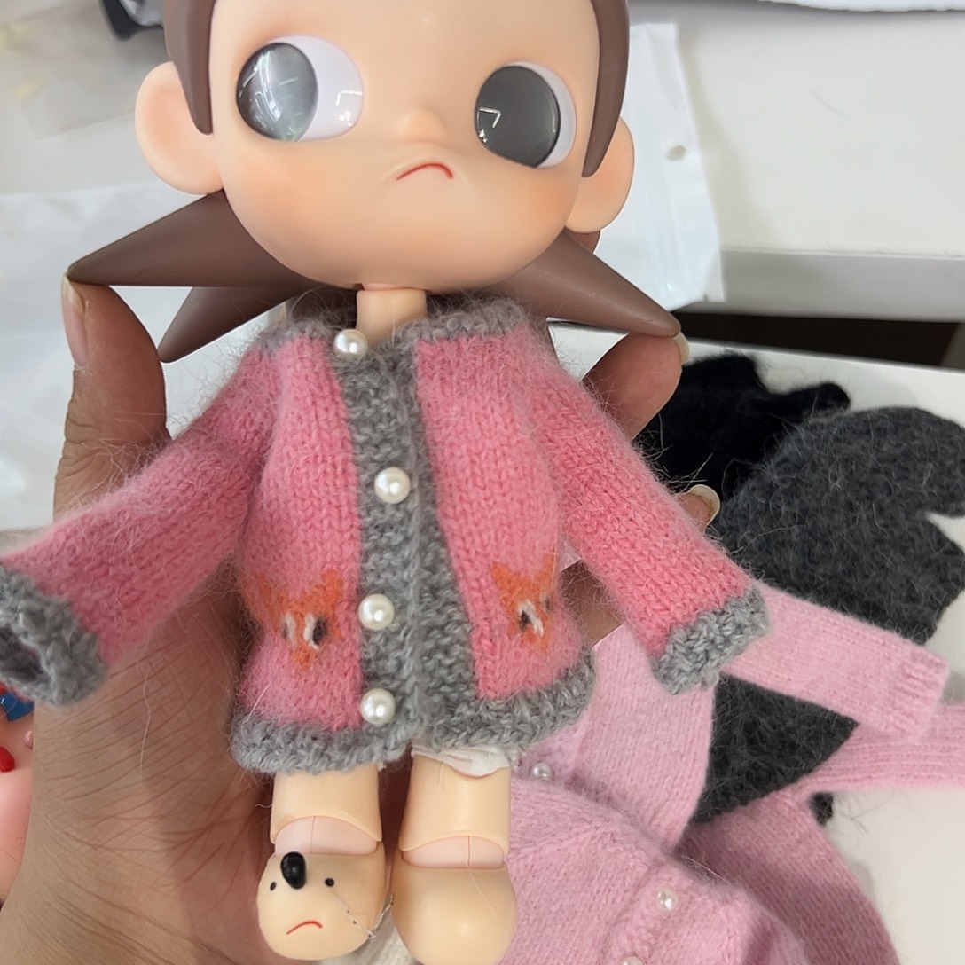 针织加长版针织嘎子姐