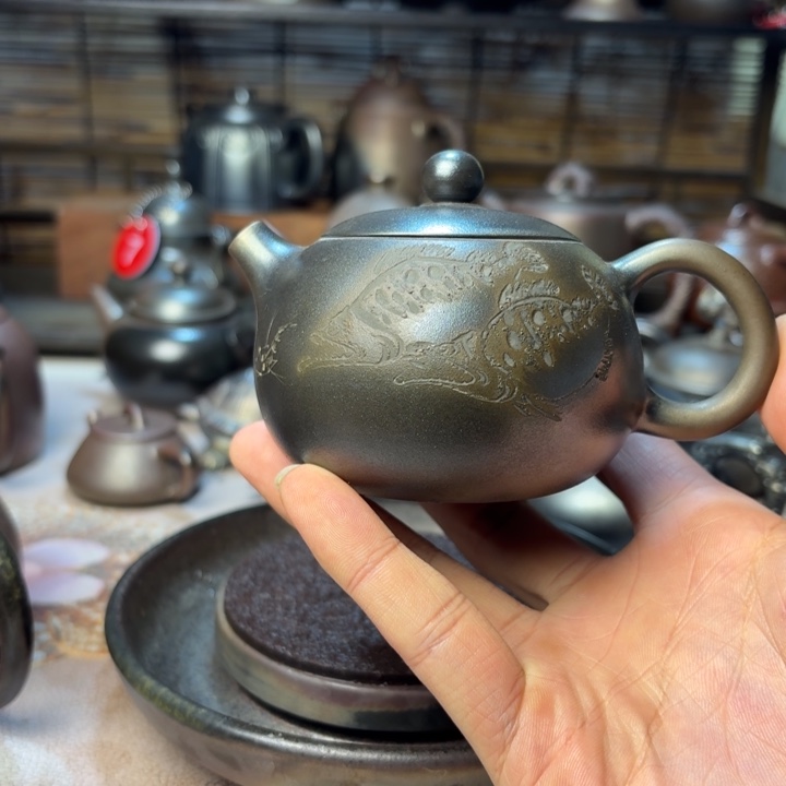 阿***伟壶庄诚柴烧坭兴陶壶