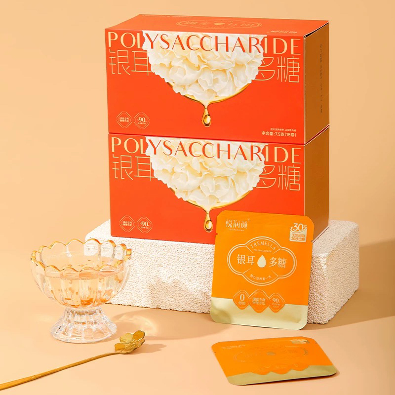 悦润颜银耳多糖专利物理萃取胶质浓稠片燕窝品质无糖孕妇滋补