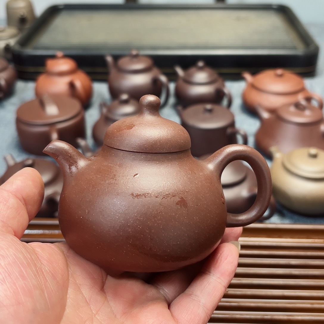 紫砂茶壶全手工乳鼎