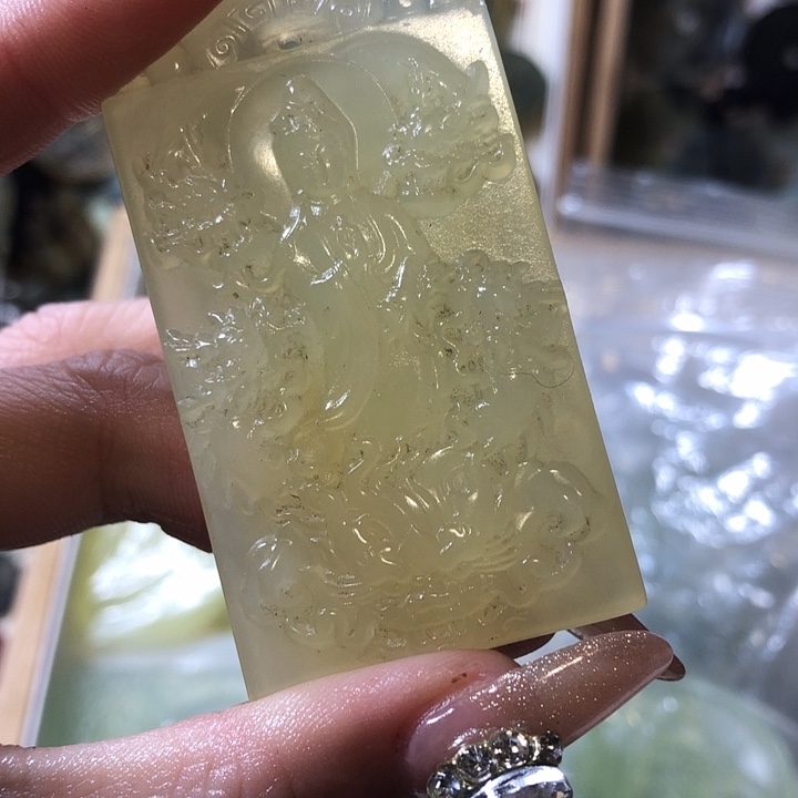 岫玉岫玉挂件未镶嵌